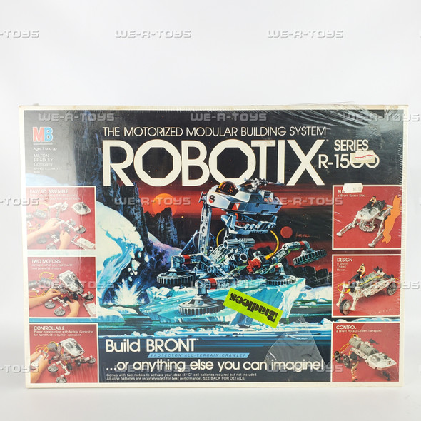 Robotix Series R-1500 Motorized Modular Building System Milton Bradley Company