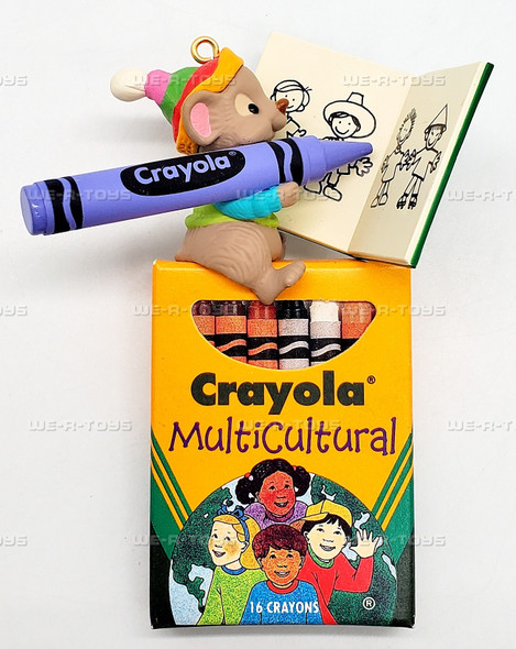 Hallmark Keepsake Christmas Ornament Crayola Colorful World 1995