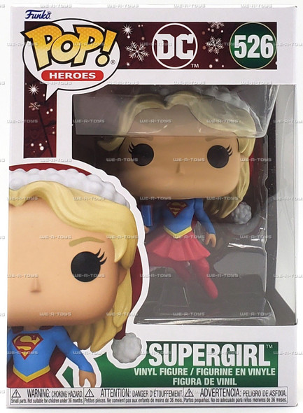 Funko Pop Heroes DC Holiday Supergirl Vinyl Figure #526