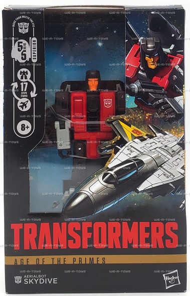 Transformers Aerialbot Skydive Action Figure Age of the Primes 2025 Hasbro G1031