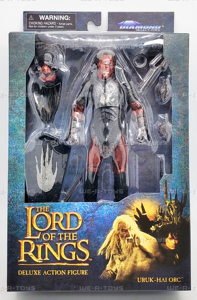 The Lord of The Rings Series 4 Uruk-Hai Orc Action Figure Diamond Select 84086