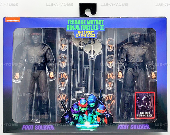 Teenage Mutant Ninja Turtles 2 Secret of The Ooze Foot Soldier Action Figure