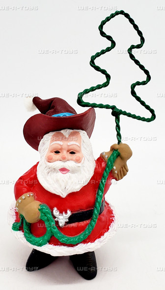 Hallmark Keepsake Christmas Tree Ornament Santa's Roundup 1992