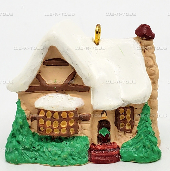 Hallmark Keepsake Miniature Ornament Tudor House Old English Village 1995