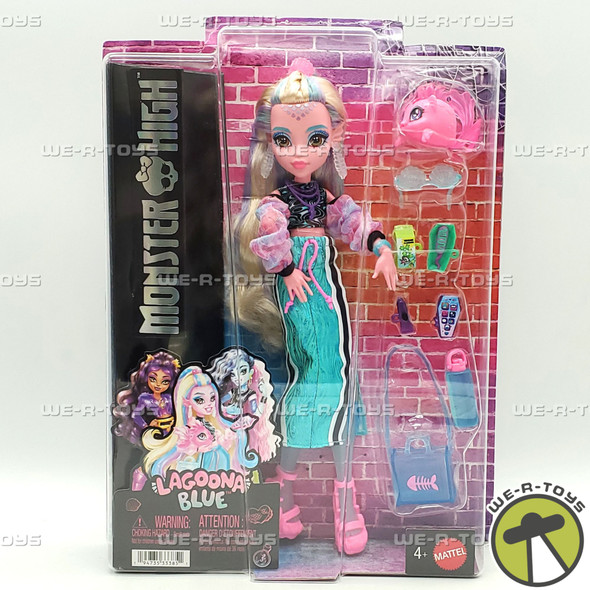 Monster High Lagoona Blue Doll with Neptuna and Accessories 2025 Mattel No JHK33