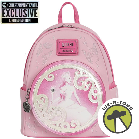 Wicked Glinda Mini-Backpack Loungefly Entertainment Earth Exclusive