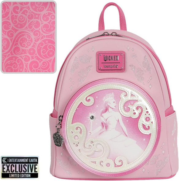 Wicked Glinda Mini-Backpack Loungefly Entertainment Earth Exclusive