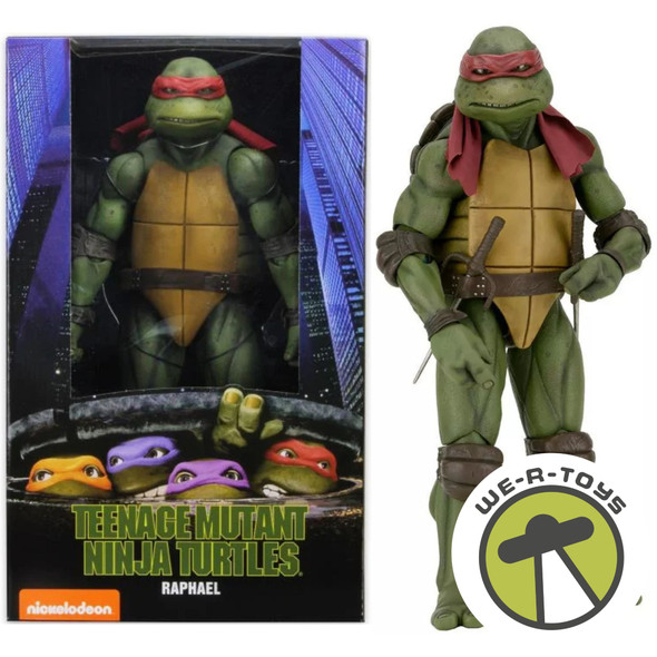 Teenage Mutant Ninja Turtles Movie 1990 Raphael 1:4 Scale Action Figure