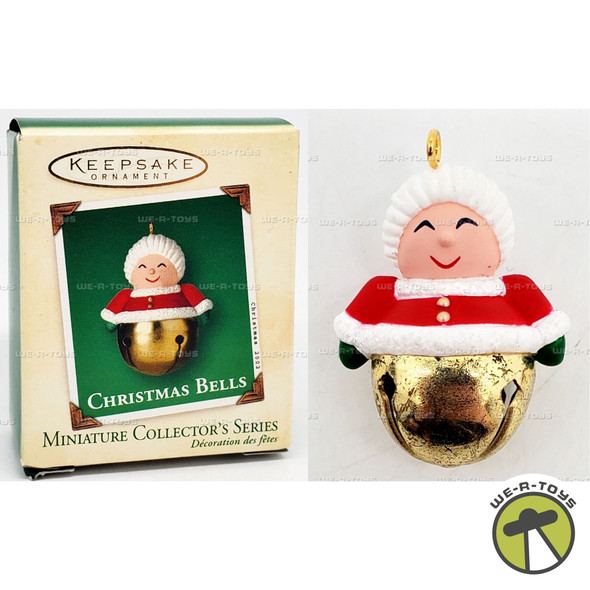 Hallmark Keepsake Miniature Christmas Ornament Christmas Bells 2002