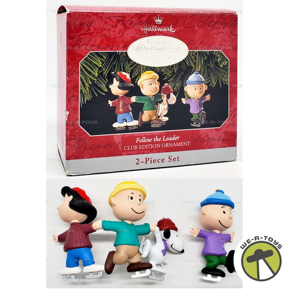 Hallmark Keepsake Club Ornament Peanuts Follow The Leader 1998