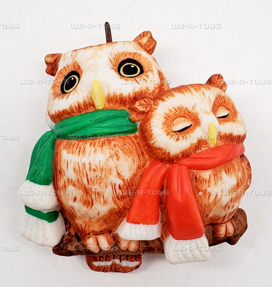 Hallmark Keepsake Ornament Watch Owls Magic Light 1992