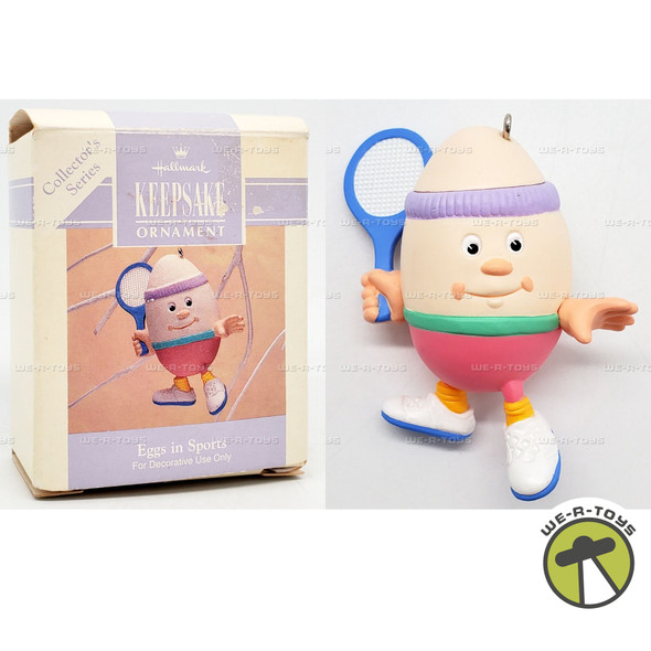 Hallmark Keepsake Ornament Eggs in Sports Easter Collection 1993