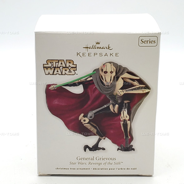 Hallmark Keepsakes 2012 Star Wars General Grievous Christmas Ornament NEW