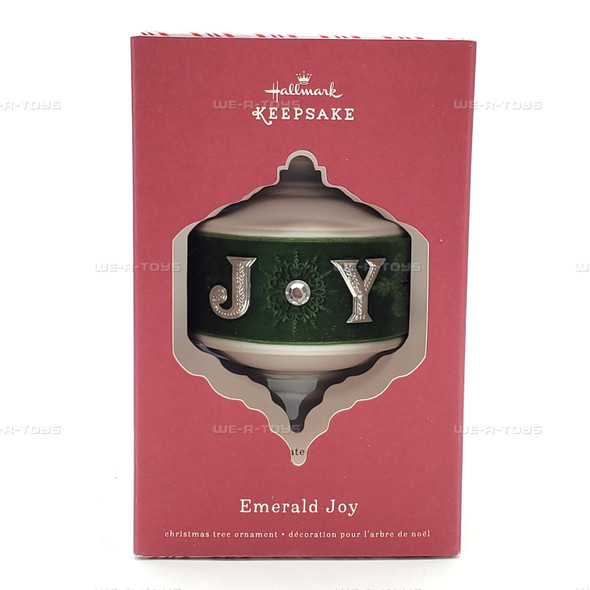 Hallmark Keepsakes 2015 Emerald Joy Christmas Ornament NEW