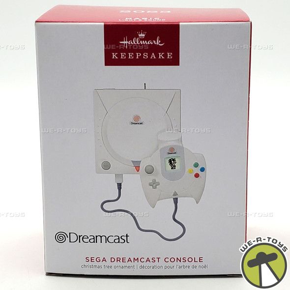 Hallmark Keepsakes 2023 SEGA Dreamcast Console Christmas Ornament NEW