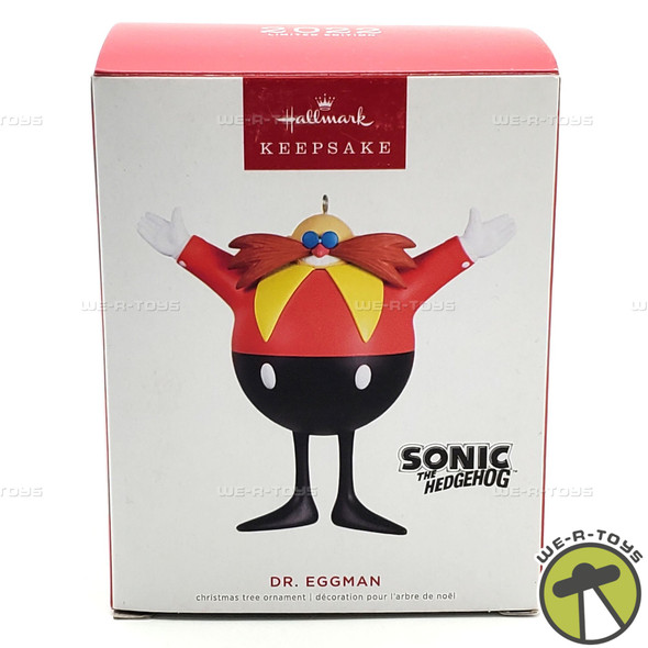Hallmark Keepsakes 2023 Sonic The Hedgehog Dr Eggman Christmas Ornament NEW