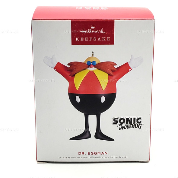 Hallmark Keepsakes 2023 Sonic The Hedgehog Dr Eggman Christmas Ornament NEW