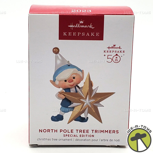Hallmark Keepsakes 2023 North Pole Tree Trimmers 50 Ed. Christmas Ornament NEW