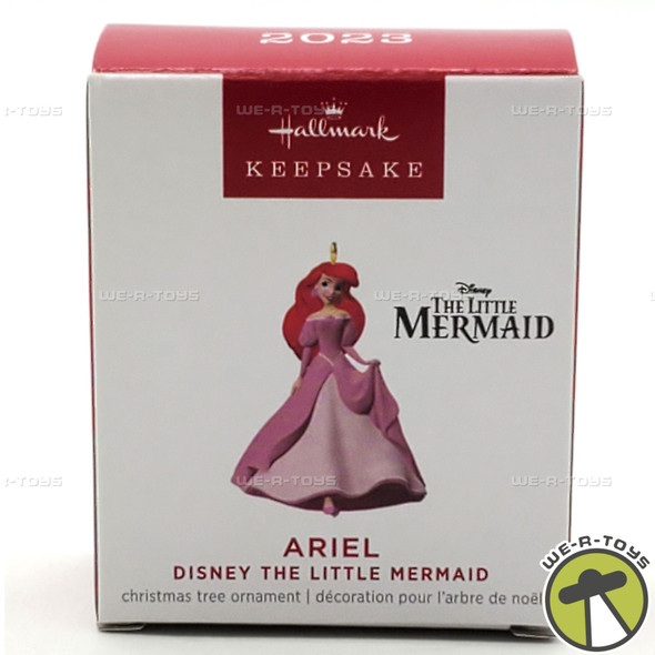 Hallmark Keepsakes 2023 Ariel The Little Mermaid Mini Christmas Ornament NEW