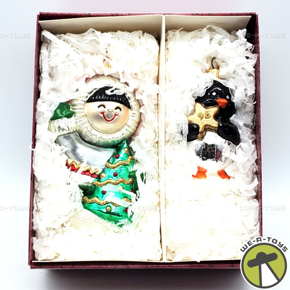 Hallmark Keepsakes 1998 Crown Reflections Frosty Friends Christmas Ornament NEW