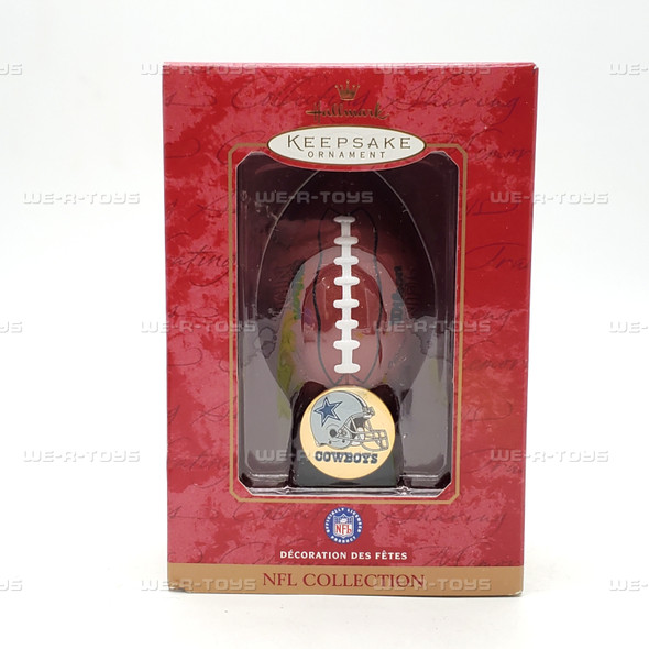 Hallmark Keepsakes 2000 NFL Cowboys Collection Christmas Ornament NEW