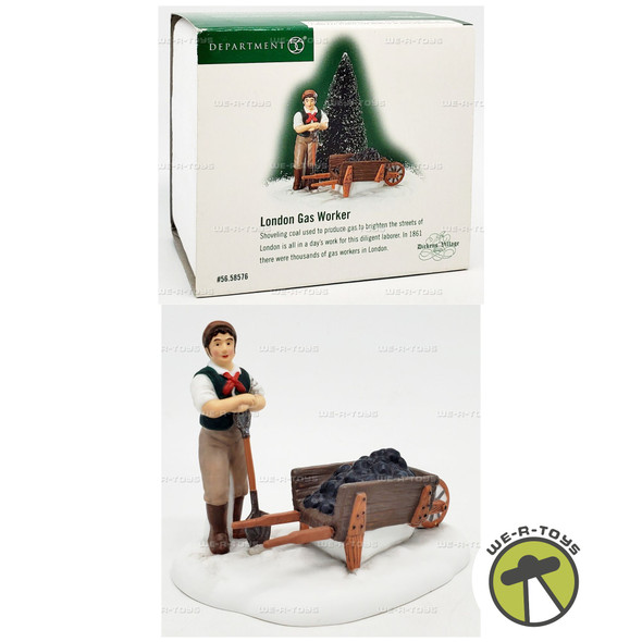 Department 56 London Gas Worker Village Accessory 58576