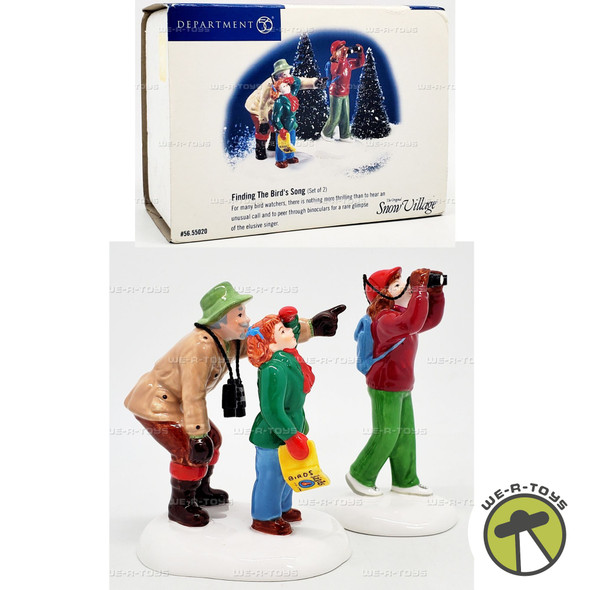 Department 56 Finding The Bird's Song Village Accessory 55020