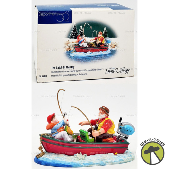 Department 56 The Catch of The Day Snow Village Accessory 54956