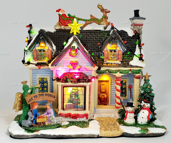 Lemax Christmas Village Best Decorated House with 4.5V Adaptor 25337