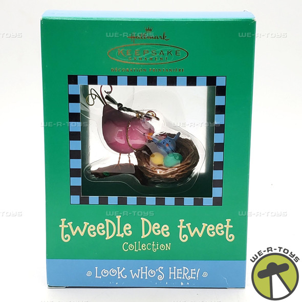 Hallmark Keepsakes 2003 Tweedle Dee Tweet Look Who's Here Christmas Ornament NEW