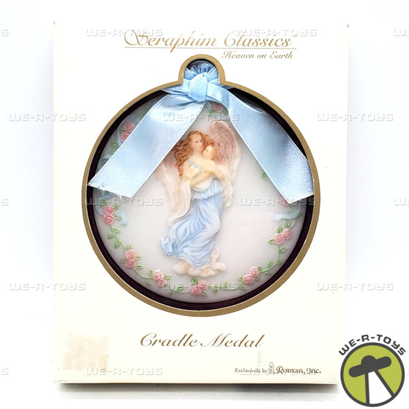 Roman Inc Seraphim Classics Cradle Medal Christmas Ornament NEW