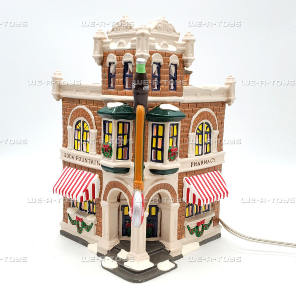 Department 56 Coca-Cola Corner Drugstore Snow Village 54844