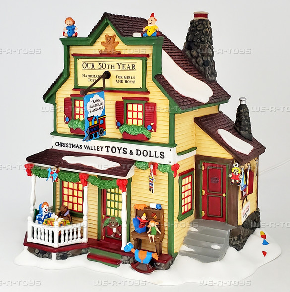 Department 56 Christmas Valley Toys & Dolls New England Village 56677