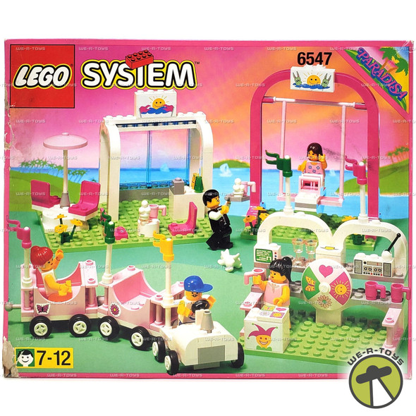 LEGO System Paradisa Fun Fair 1997 Building Set 176 Pieces #6547