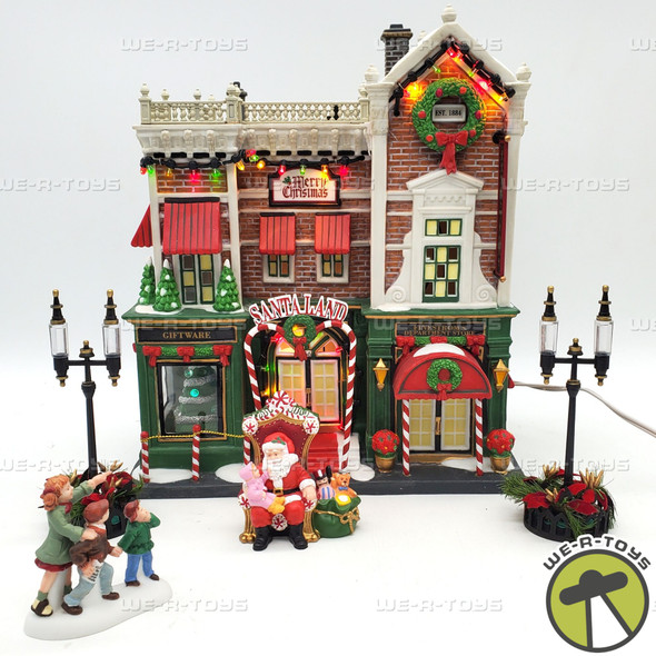 Department 56 Visiting Santa At Finestrom's Christmas in The City 59243 NEW