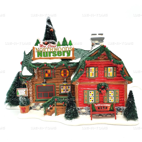 Department 56 Mrs. Claus Northwoods Nursery Gift Set Snow Village 565560 NEW