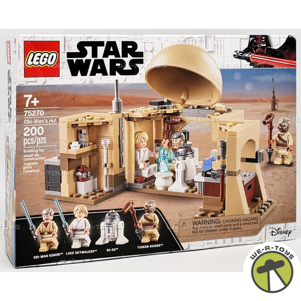 LEGO Star Wars A New Hope Obi-Wan’s Hut 200 Piece Building Set 75270