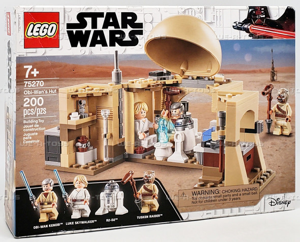 LEGO Star Wars A New Hope Obi-Wan’s Hut 200 Piece Building Set 75270
