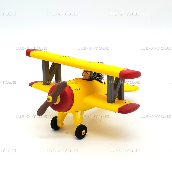 Department 56 Yellow Airplane The Snow Village Item No 54585 NEW