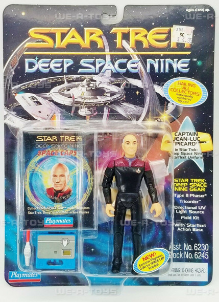 Star Trek Deep Space Nine Captain Jean-Luc Picard Figure Playmates 6230 NEW
