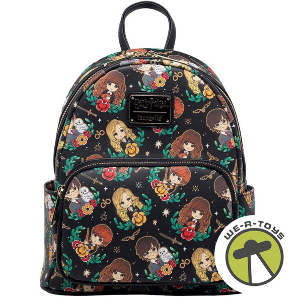 Harry Potter Kawaii Characters Glow Mini Backpack Loungefly