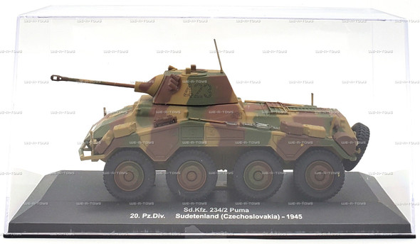 Altaya Sd.Kfz. 234/2 Sudentenland (Czechoslovakia) - 1945 1:43 Scale Vehicle