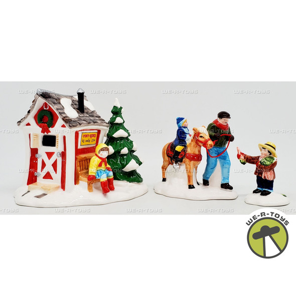 Department 56 Pint-Sized Pony Rides The Original Snow Village 54534