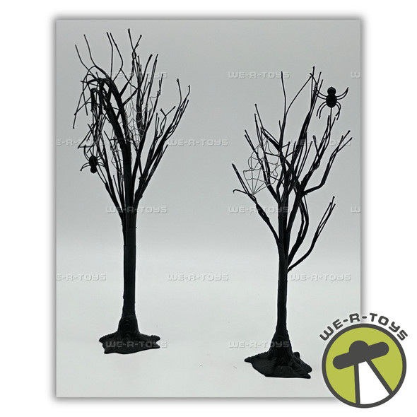 Department 56 Spooky Spider Trees Village Accessories Halloween Series 800034