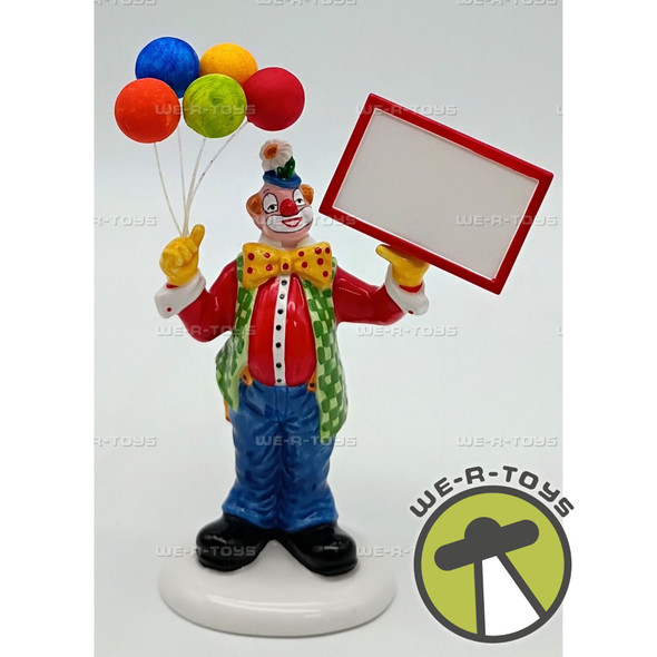 Department 56 Send In the Clown! Village Accessory The Original Snow Village