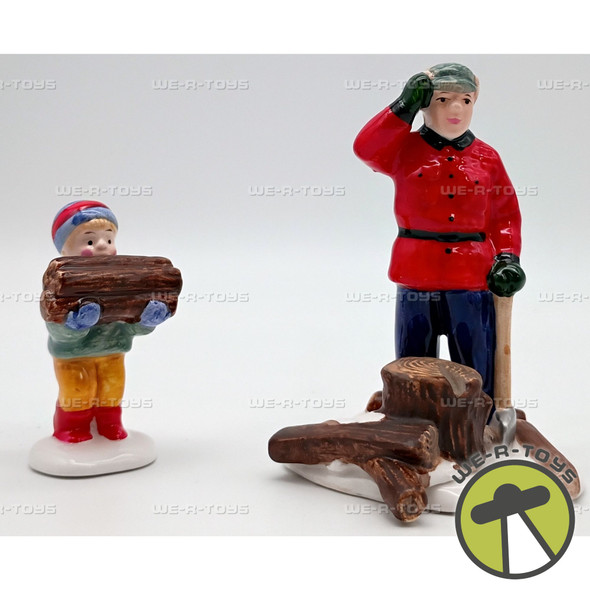 Department 56 Woodsman And Boy The Original Snow Village Accessory 5130-6