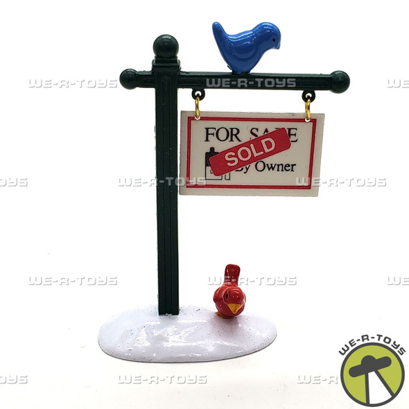 Department 56 For Sale Sign Accessory Snow Village 51667 NEW