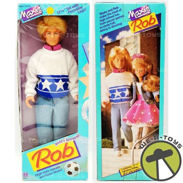 Maxie's Boyfriend Rob 12" Poseable Doll Hasbro 1987 No. 8230 NRFB