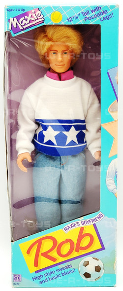 Maxie's Boyfriend Rob 12" Poseable Doll Hasbro 1987 No. 8230 NRFB