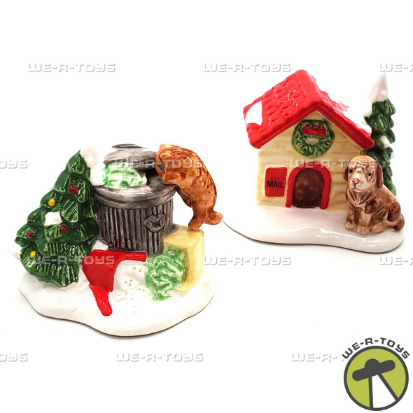 Department 56 Accessories Village Cat and Dog Set of 2 #51314 NEW